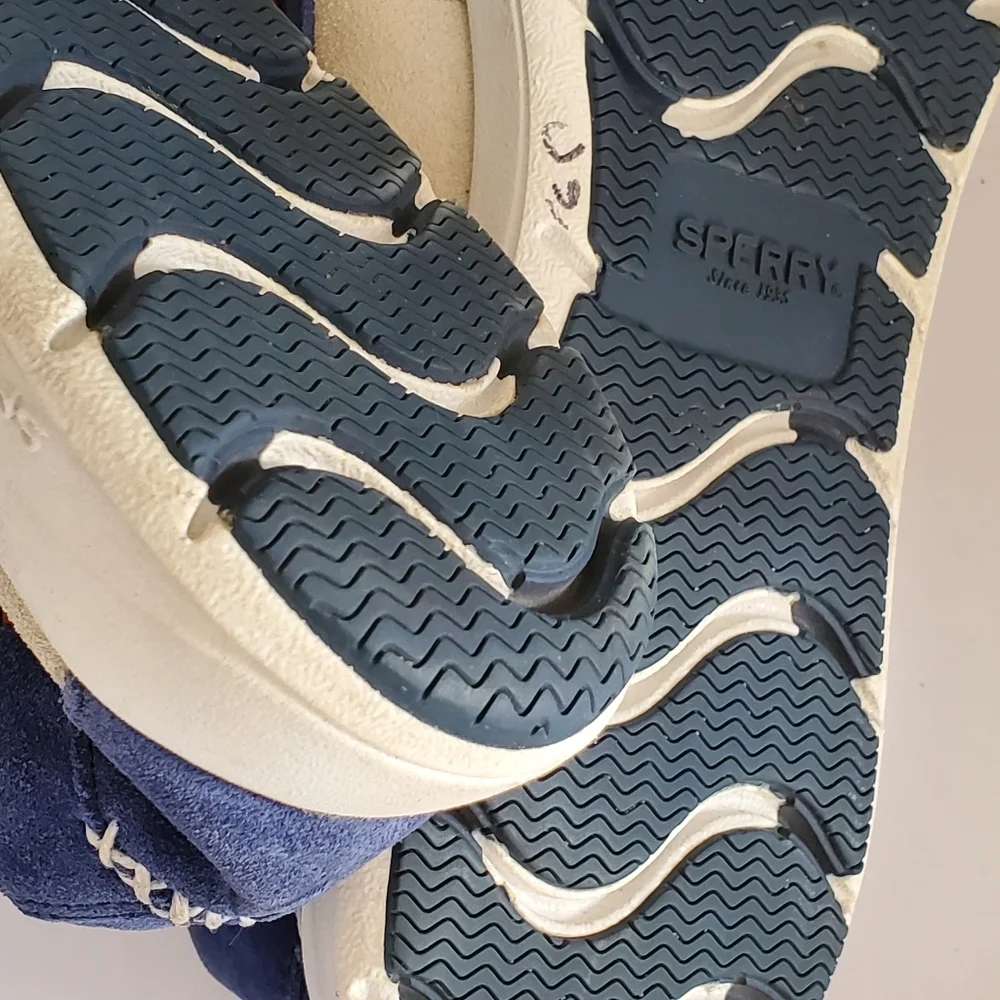 Sperry top sider men's leather shoes Sz 12 M